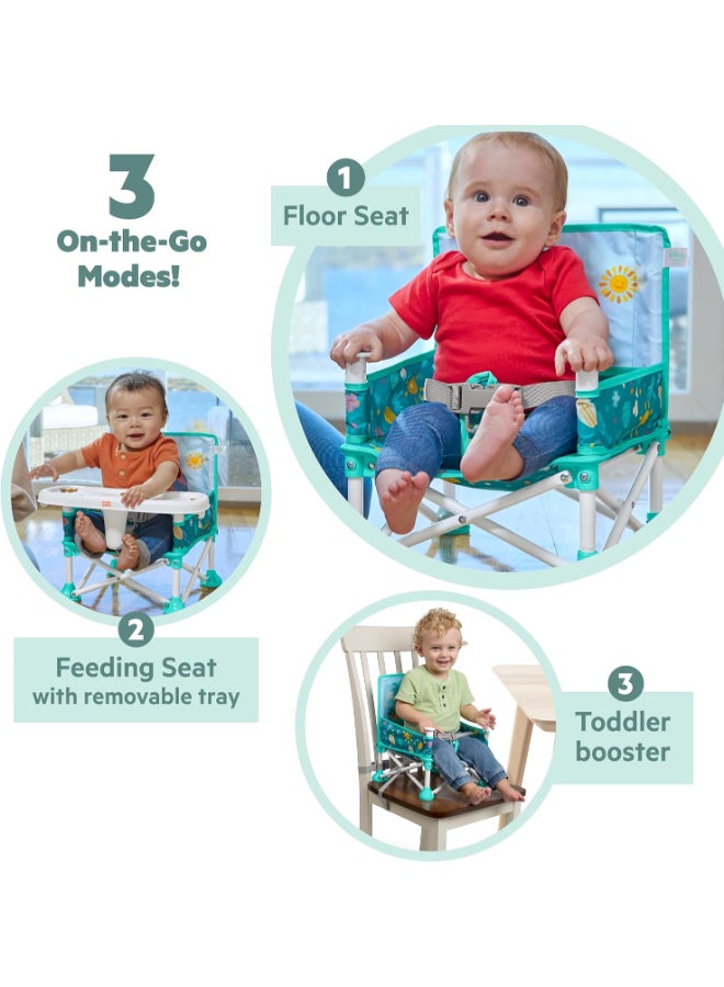 Bright Starts Disney Baby Lilo & Stitch Pop ‘N Sit Portable 3-in-1 Booster Seat (12.7 x 38.1 cm) - Image 2